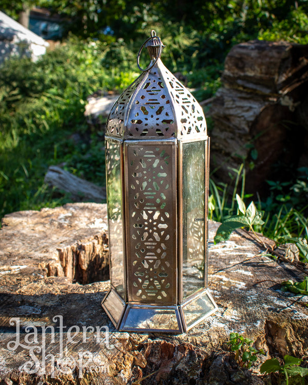 Bronze glass-bottom tower Lantern