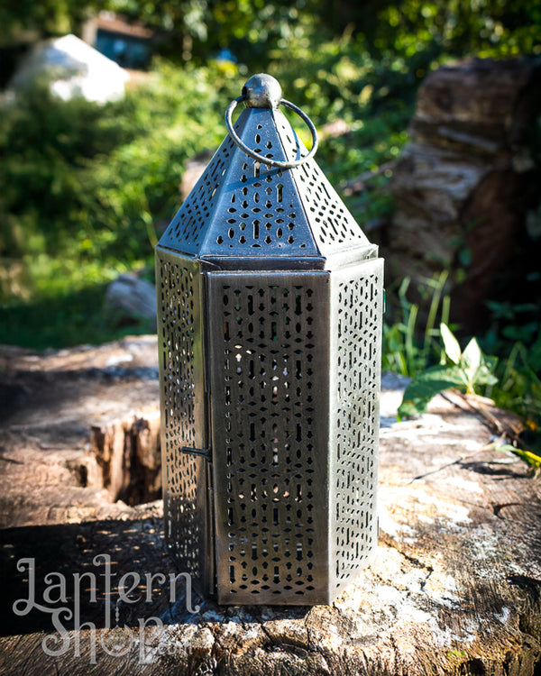 Great helm birdcage lantern