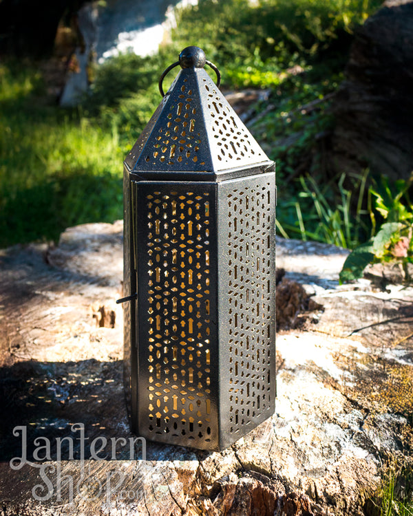 Great helm birdcage lantern