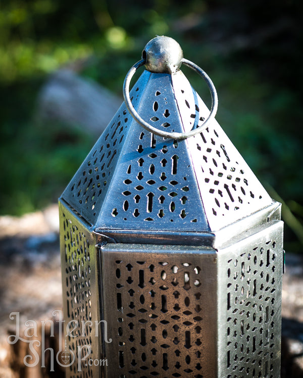 Great helm birdcage lantern