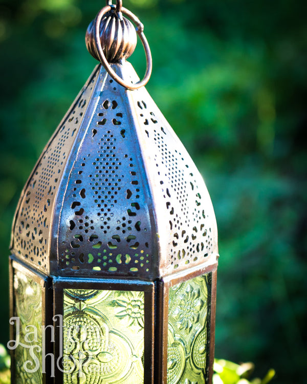 Needlepoint lantern