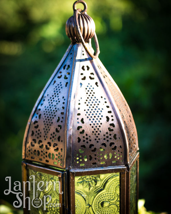 Needlepoint lantern