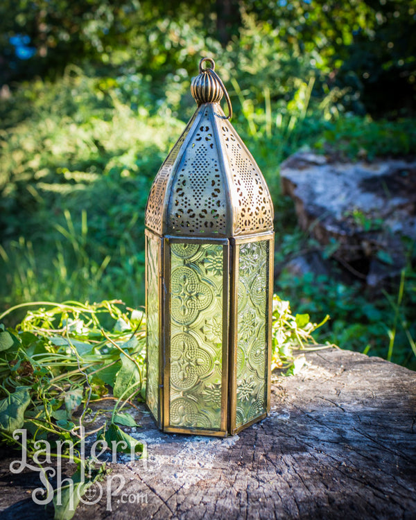 Needlepoint lantern