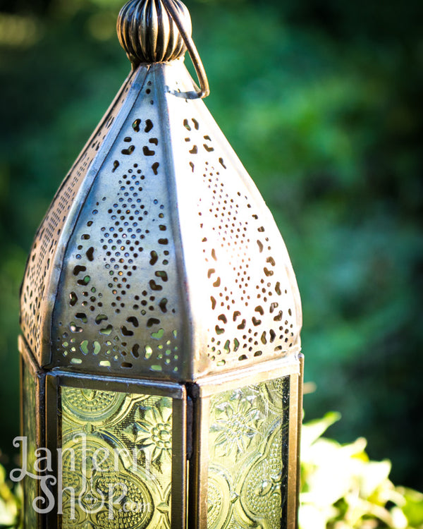 Needlepoint lantern