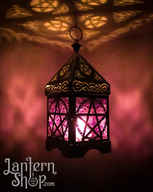 Pentacle lantern - medium