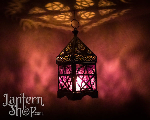 Pentacle lantern - medium