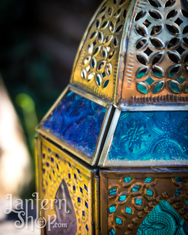 Studded arches tower lantern