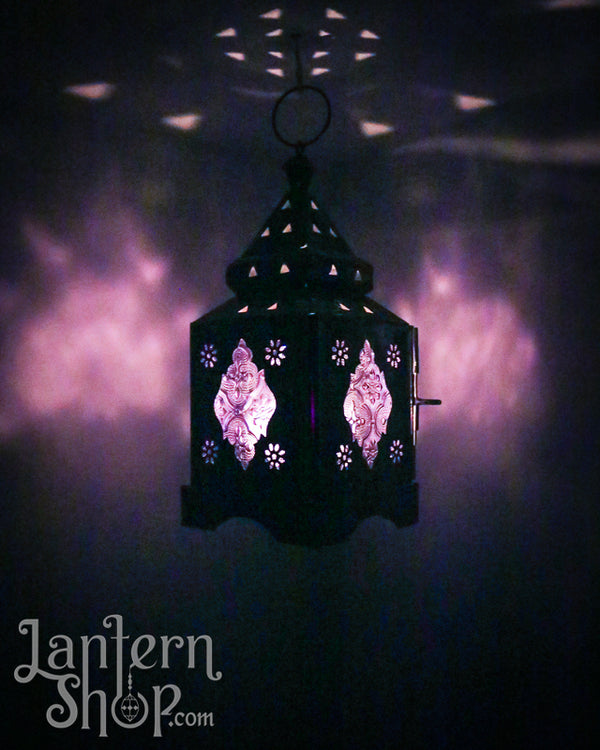 Studded Silver Purple lantern