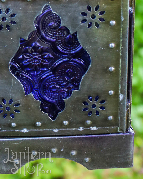 Studded Silver Purple lantern