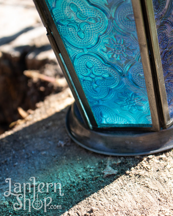 Tapered Tower Silver Lantern